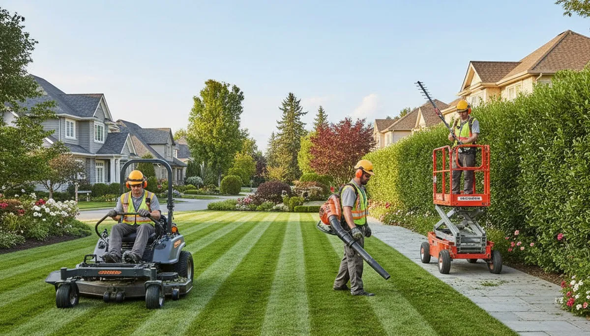 Arbor Tree Care lawn care service in Royal Oak, MI, keeping turf healthy with seasonal treatments and weed control