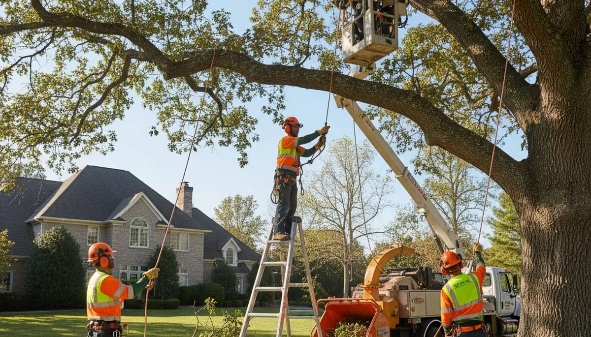 Royal Oak, MI arborist pruning tree branches for safer, healthier growth
